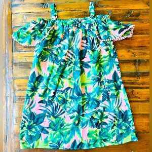 Gianni Bini Palm Cold Shoulder Dress